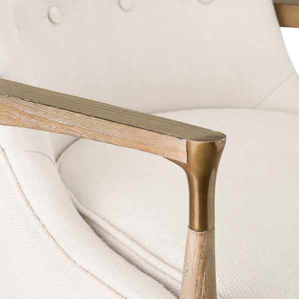 Francois Lounge Chair Arm Detail