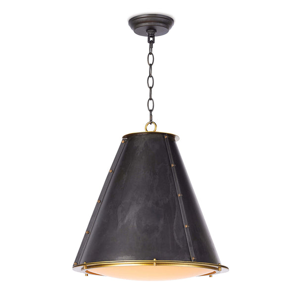 French Maid Small Black Chandelier