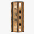 Georgia Woven Cane Sconce