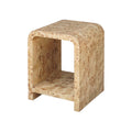Grisanti Burl Side Table Angle