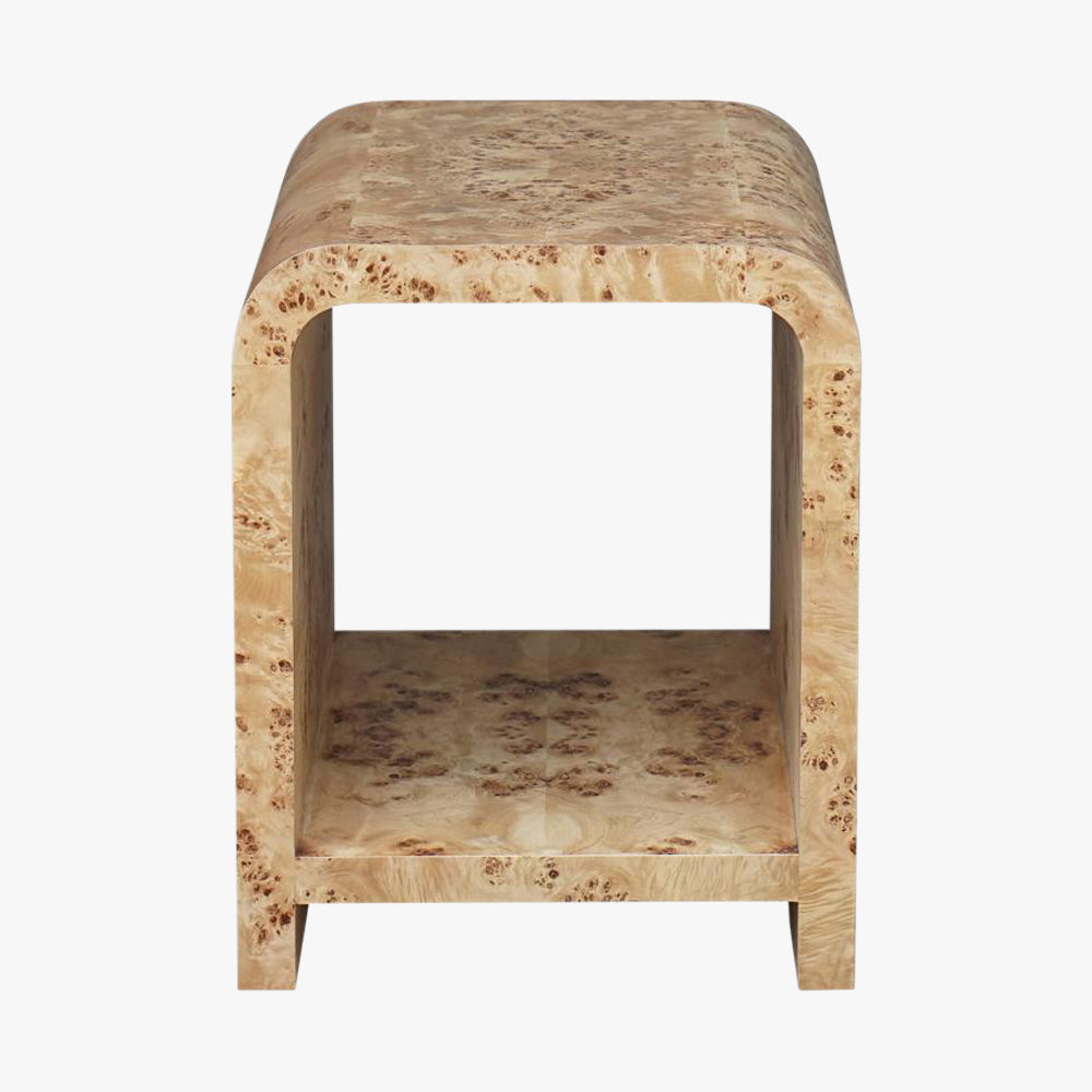 Grisanti Burl Side Table