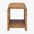 Grisanti Dark Burl Side Table