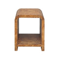 Grisanti Dark Burl Side Table