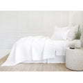 Hampton White Linen Bedding Room Scene