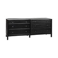 Hampton Black Six Drawer Dresser From Dear Keaton