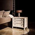 Hampton White Side Table Styled