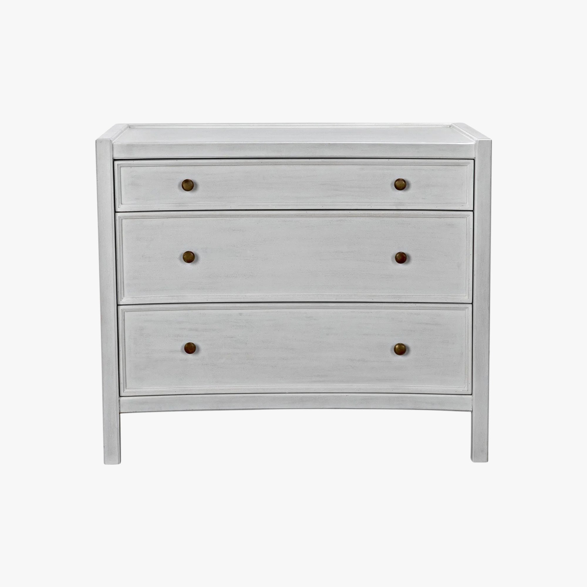 Hampton White Side Table