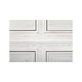 Hampton White Six Drawer Dresser Detail