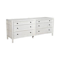 Hampton White Six Drawer Dresser From Dear Keaton
