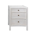Hampton Whitewash Mahogany Bedside Table From Dear Keaton