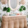 Harbour Island Rattan Console From Dear Keaton