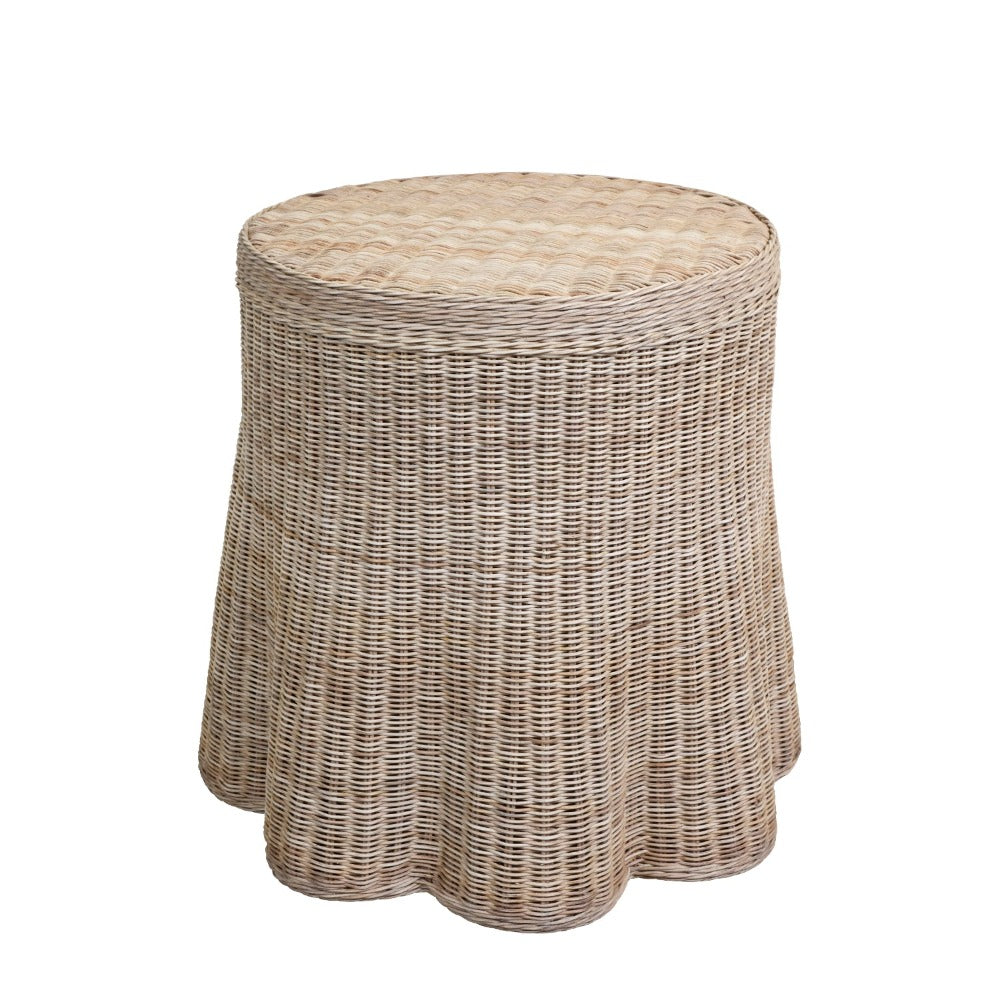 Harbour Island Wicker Side Table