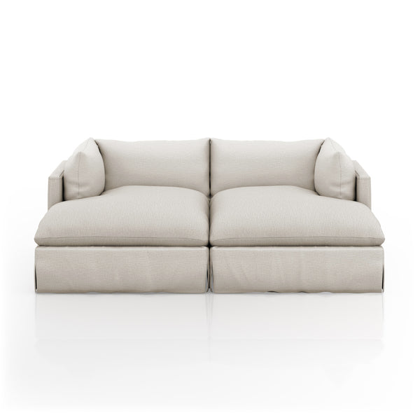 Haven Double Chaise Sectional Front View