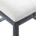 Hayden Grey Counter Stool Closeup