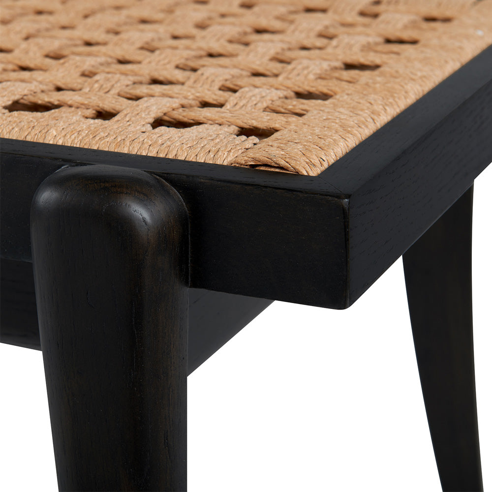 Henry Espresso Stool Close Up
