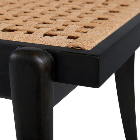 Henry Espresso Stool Close Up