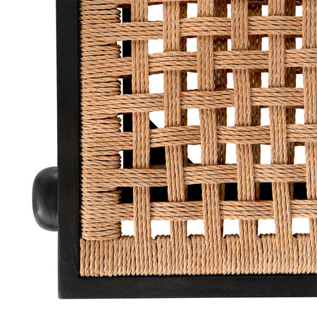 Henry Espresso Stool Close Up