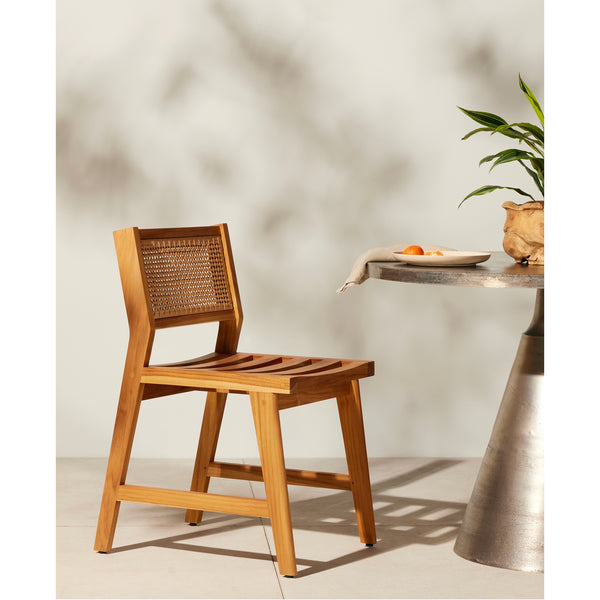 Isobel Outdoor Dining Chair Styled