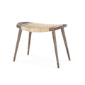 Jeremiah Woven Cane Stool Angle View