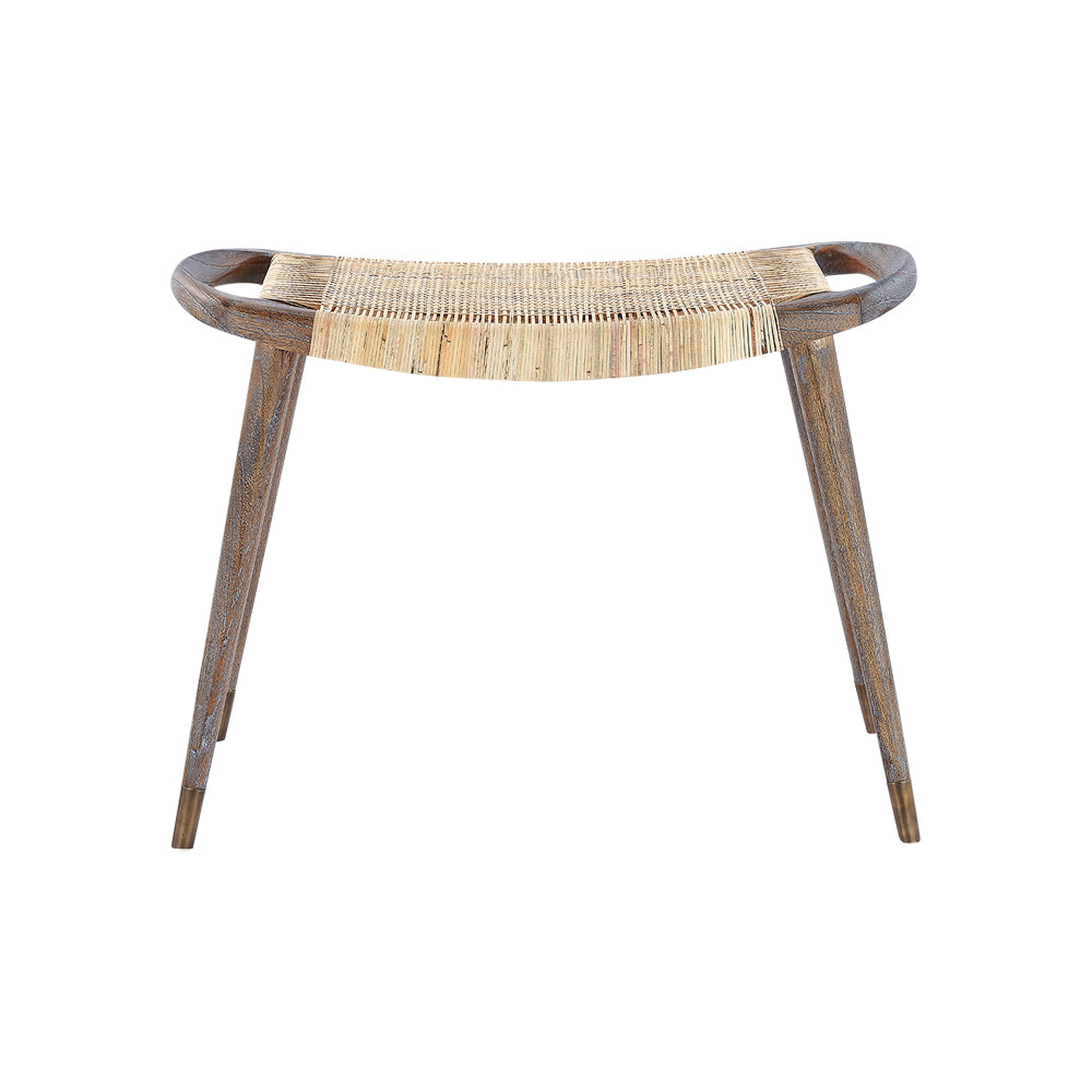 Jeremiah Woven Cane Stool From Dear Keaton