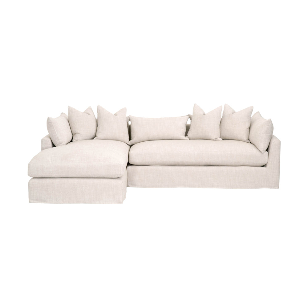 Julianne Slipcover Sectional LF