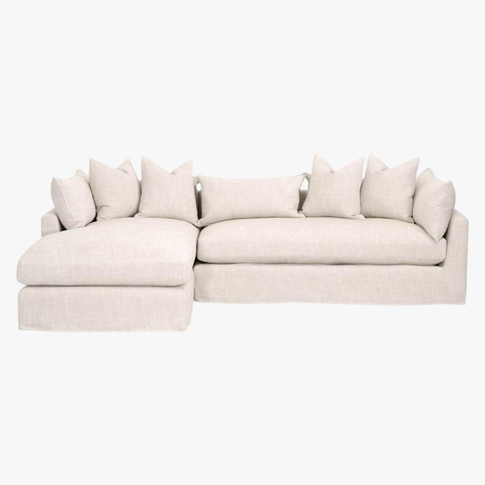 Julianne Slipcover Sectional LF