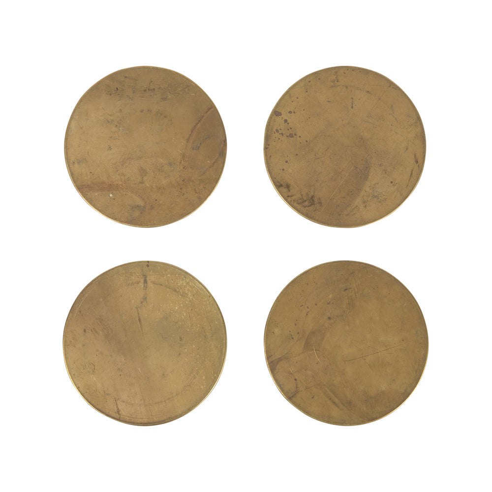 Brass Coaster Set From Dear Keaton