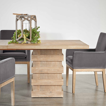 Katara Extension Dining Table styled with Chairs