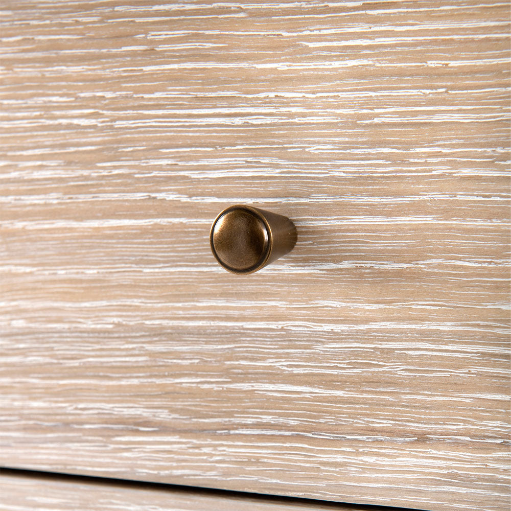 Kira Oak Dresser Hardware