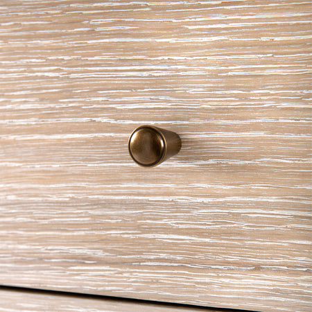 Kira Oak Dresser Hardware