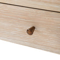 Kira Oak Side Table Closeup