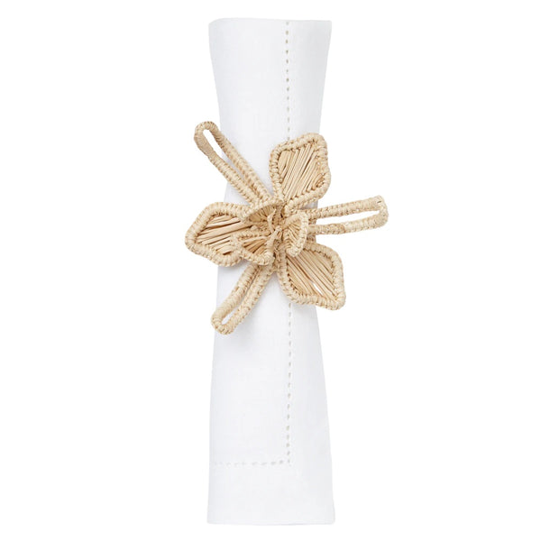 Lei Natural Napkin Ring Styled