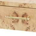 Lewis Burl Desk Hardware