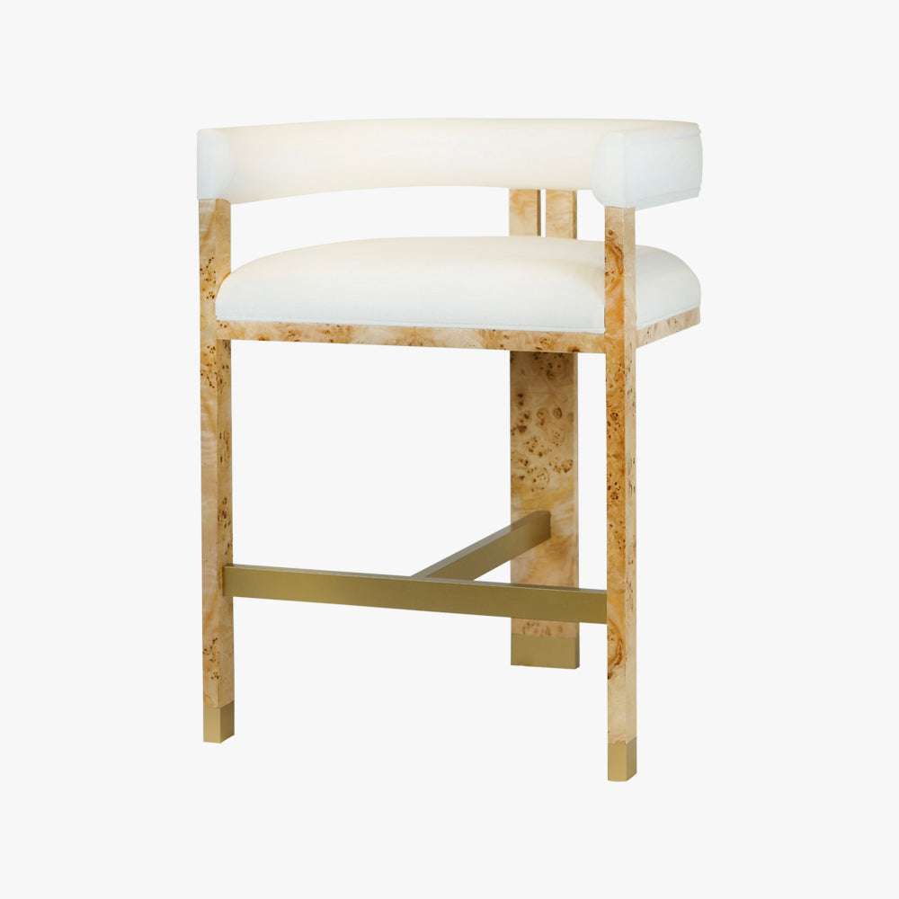 Lexi Burl Counter Stool by Dear Keaton
