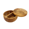 Olive Wood Salt + Pepper Cellar From Dear Keaton