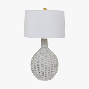 Lios White Table Lamp