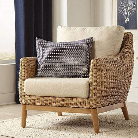 Loft Wicker Club Chair Room Scene