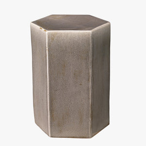 Lorenzo Grey Ceramic Side Table