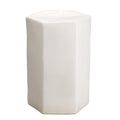 Lorenzo White Ceramic Side Table From Dear Keaton