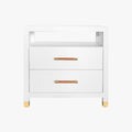 Lowery White Lacquer Nightstand