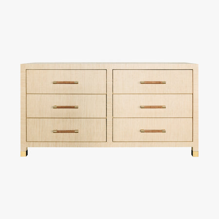 Lowery Natural Grasscloth Dresser