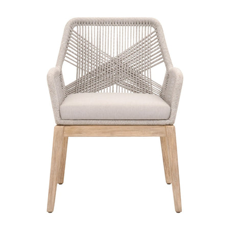 Set of Two Luca Dove Arm Chairs From Dear Keaton