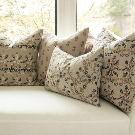 Mandap Natural Pillow Cover Styled