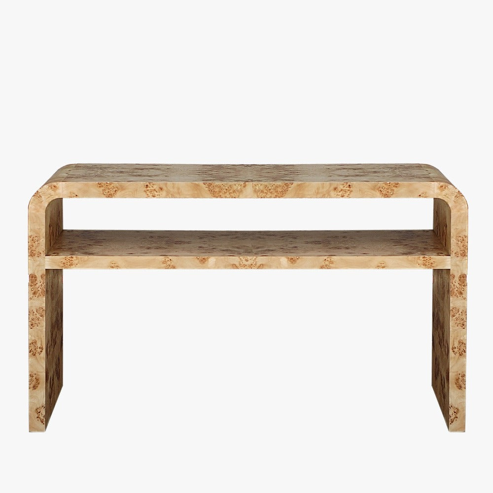 Manry Burlwood Console