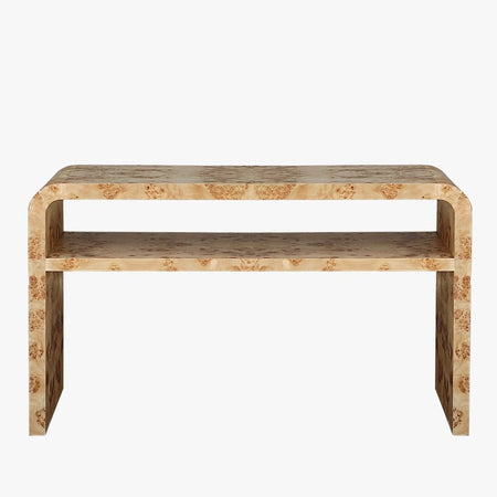 Manry Burlwood Console