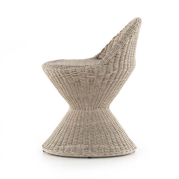 Marni Outdoor Dining Chair Side View