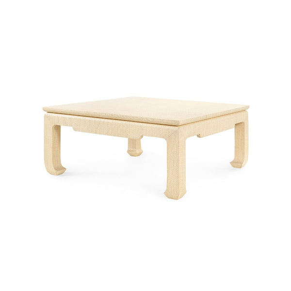 Mercer Natural Square Coffee Table Angle View