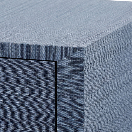 Merida Navy Grasscloth Closeup