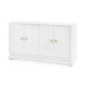 Merida White Grasscloth Credenza From Dear Keaton