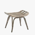 Monet Grey Rattan Foot Stool